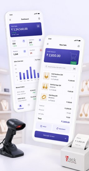 Pharmacy POS & Billing Software dashboard preview